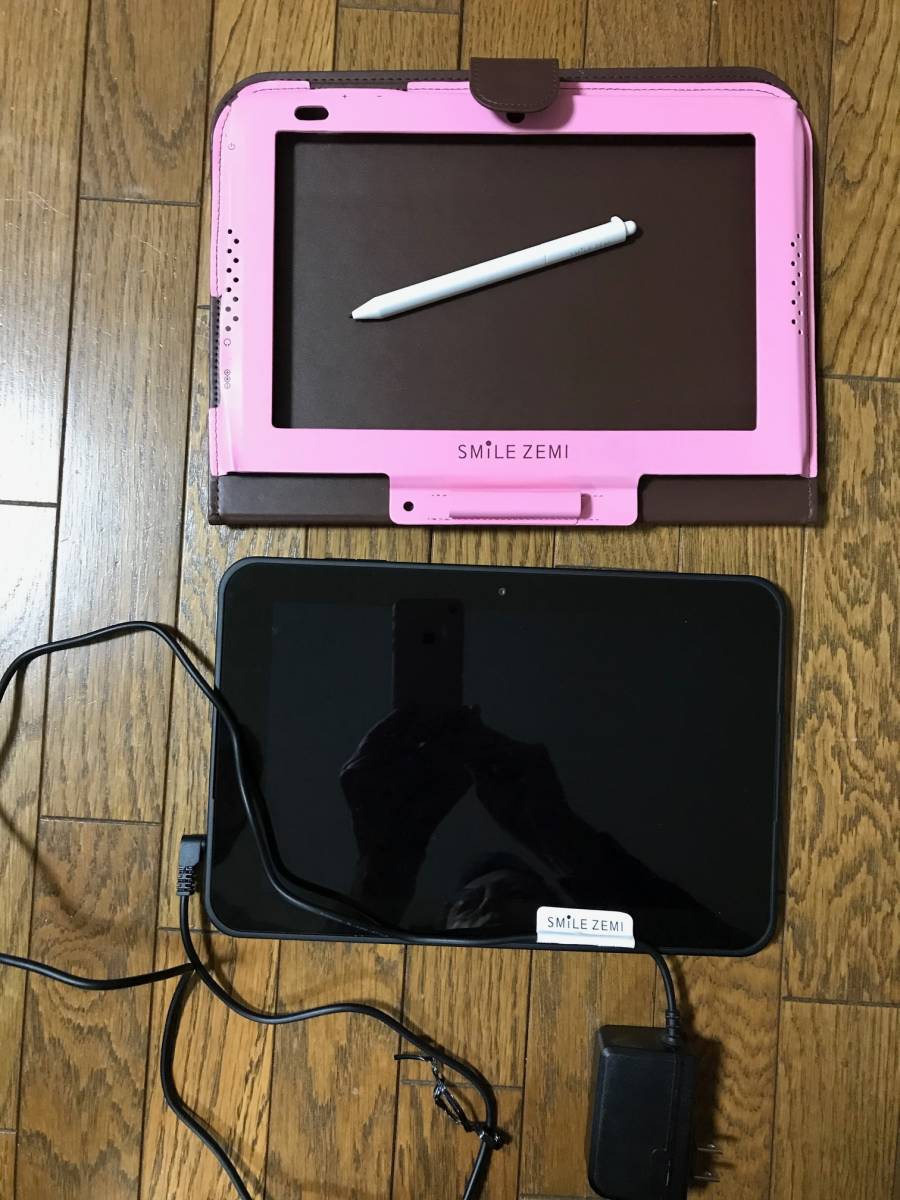 ヤフオク! - 【美品】スマイルゼミ タブレット(SZJ-JS202) タ...