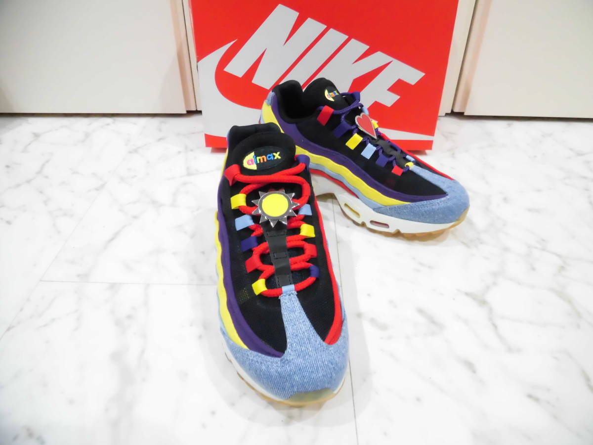 【新品未使用品箱付】 NIKE AIR MAX 95 SP 26.0㎝ ナイキ エア マックス 95 SP CK5669-400 MULTICOLOR マルチカラー SE DENIM デニム