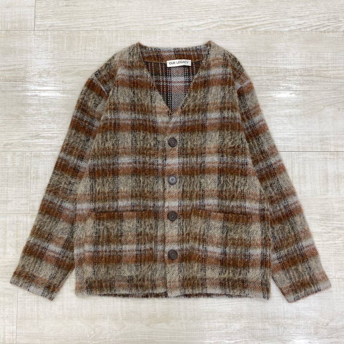 22aw 2022 OUR LEGACY アワーレガシー AMENT CHECK MOHAIR 22aw 2022 OUR LEGACY アワーレガシー AMENT CHECK MOHAIR