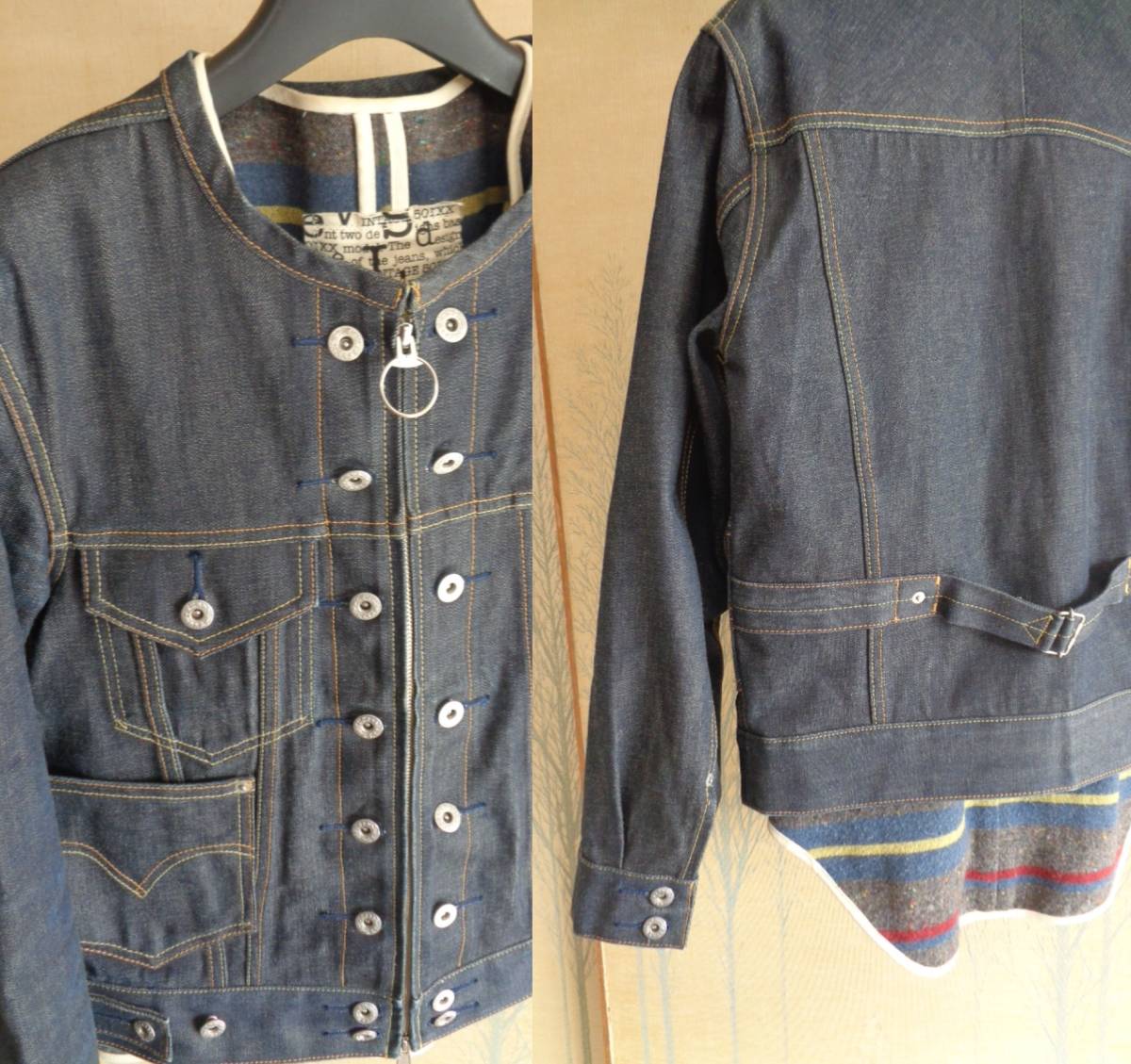 リーバイス Levi's Lefty Jean by Takahiro Kuraishi 3rd デニム リーバイス Levi's Lefty Jean by Takahiro Kuraishi 3rd デニム