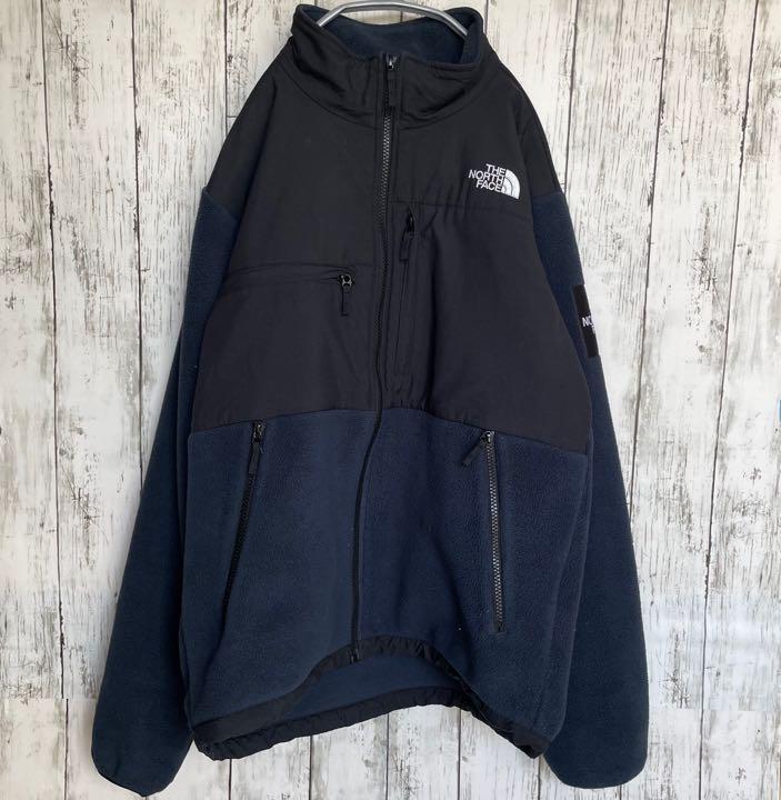 【人気】ノースフェイス THE NORTH FACE デナリジャケット 国内正規品 ネイビー M ゴールドウィン製 ポーラテック 防寒フリース 送料無料_画像2