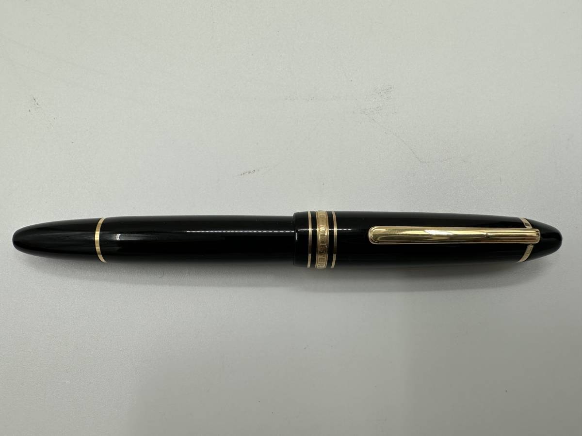 【A-107】MONTBLANC モンブラン MEISTERSTUCK マイスターシュテック No.146 4810 ペン先14K 万年筆 ケース付き_画像6