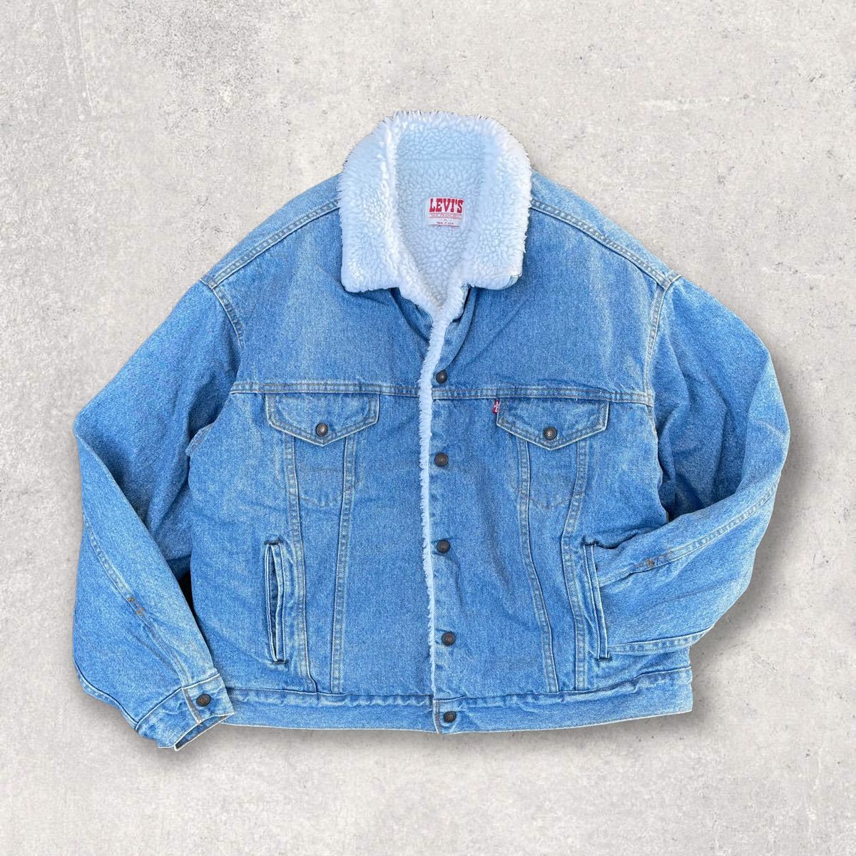 セール 80s 90s Levi's USA製 デニムジャケット ボア ヴィンテージ