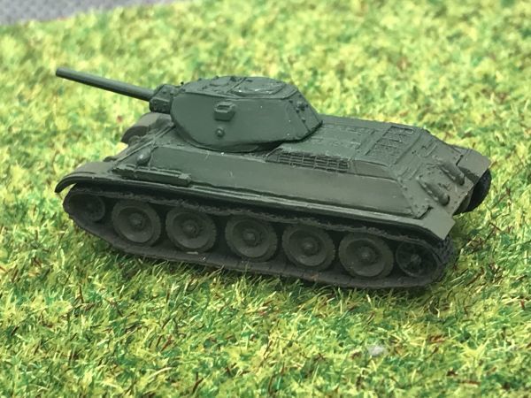 ＜WTM＞シリーズ3 ロシア軍 T34/76戦車 1941年型 #50: 単色迷彩　ワールドタンクミュージアム　海洋堂_画像4