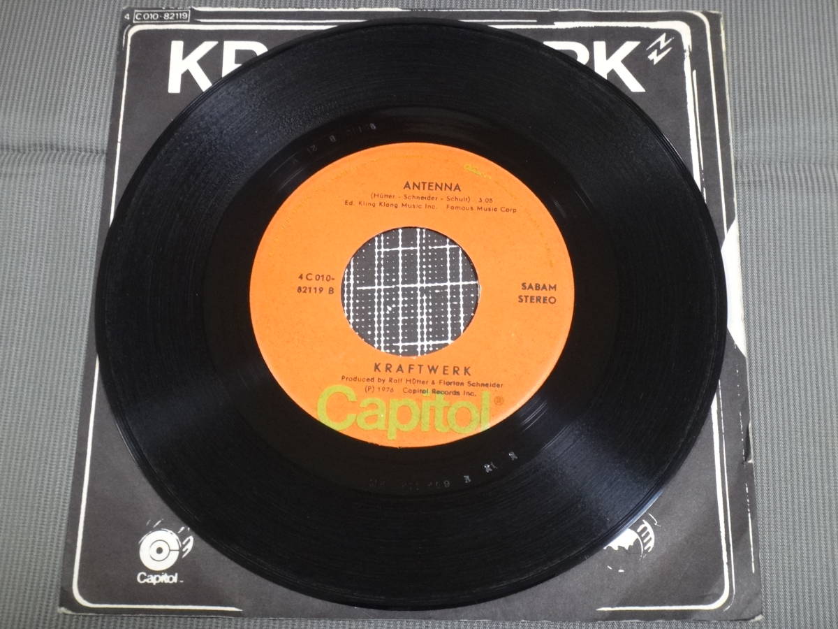 KRAFTWERK/RADIOACTIVITY/ANTENNA/輸入盤/BELGIUM/7”EP/1976_画像5