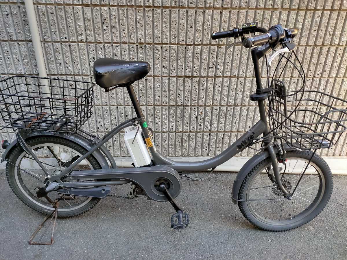 ブリヂストン 電動アシスト自転車 bikke 充電器 予備鍵 付属 20インチ