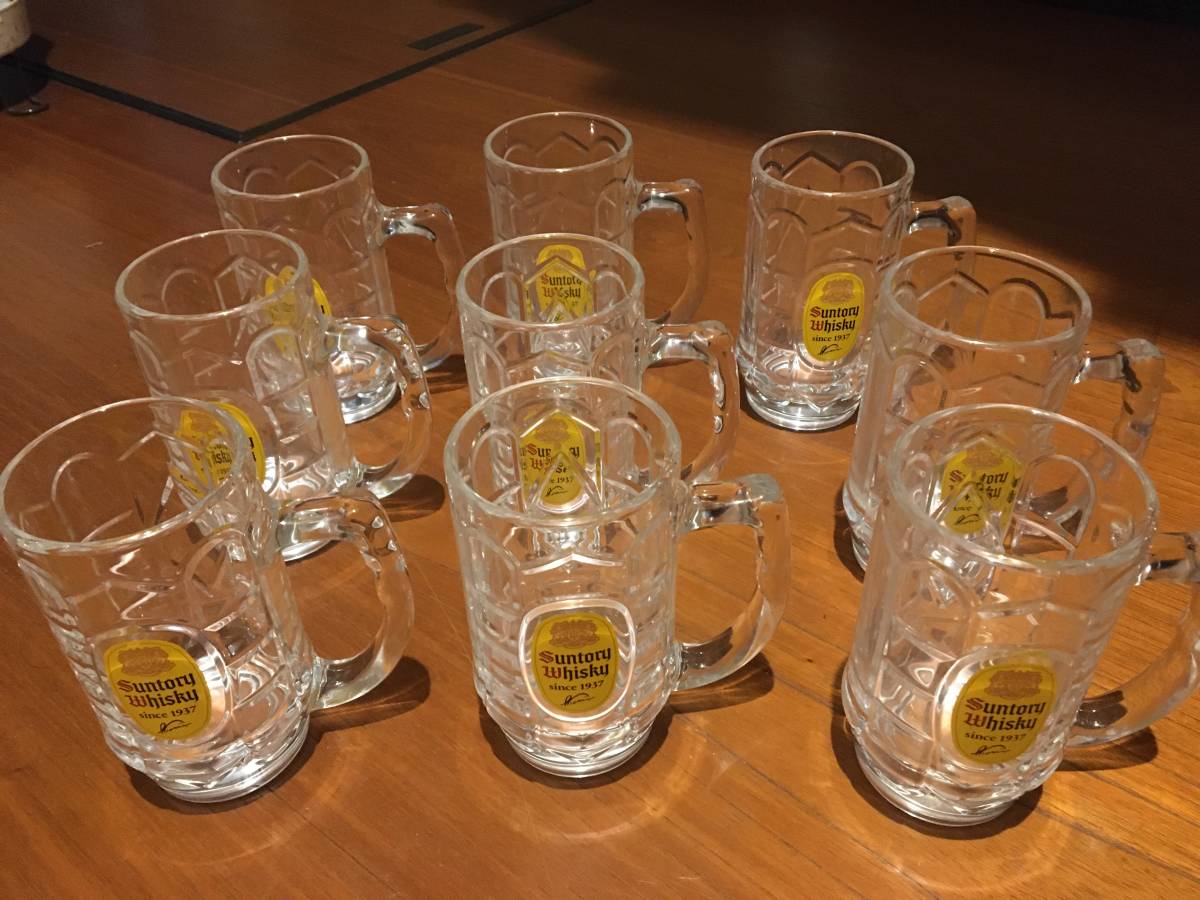 SUNTORY サントリー 角ハイボール ジョッキ 非売品/380ml 9個(新品