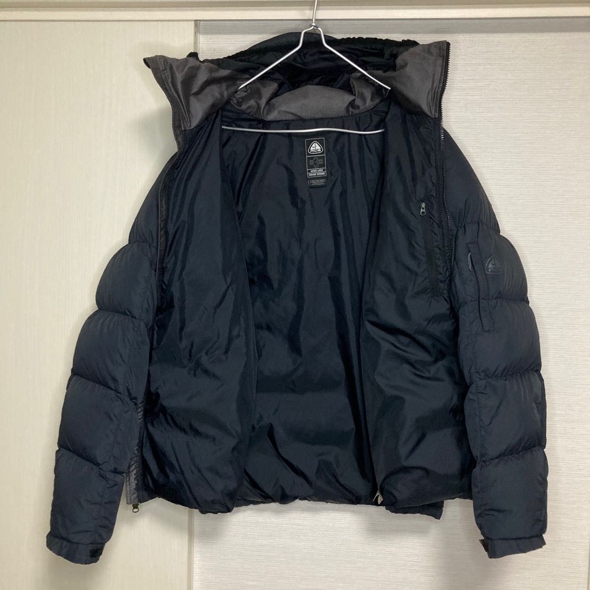 貴重 ナイキ ACG ダウンジャケット ブラック 2XL ビンテージ 旧 貴重 ナイキ ACG ダウンジャケット ブラック 2XL ビンテージ 旧