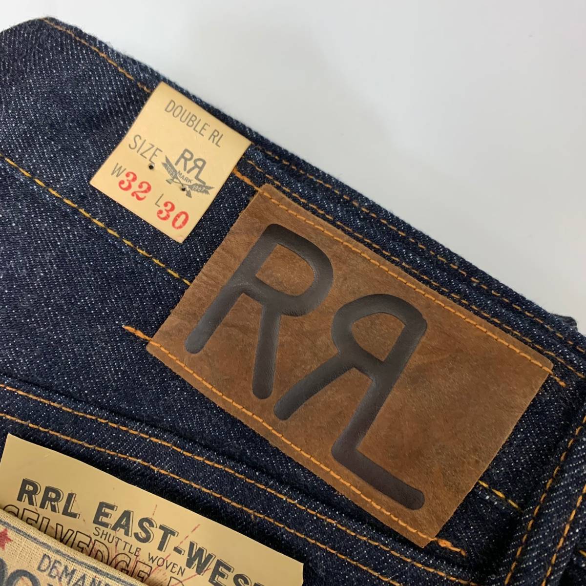 RRL ダブルアールエル セルビッチ デニム ジーンズ 32×30 スリム RRL ダブルアールエル セルビッチ デニム ジーンズ 32×30 スリム