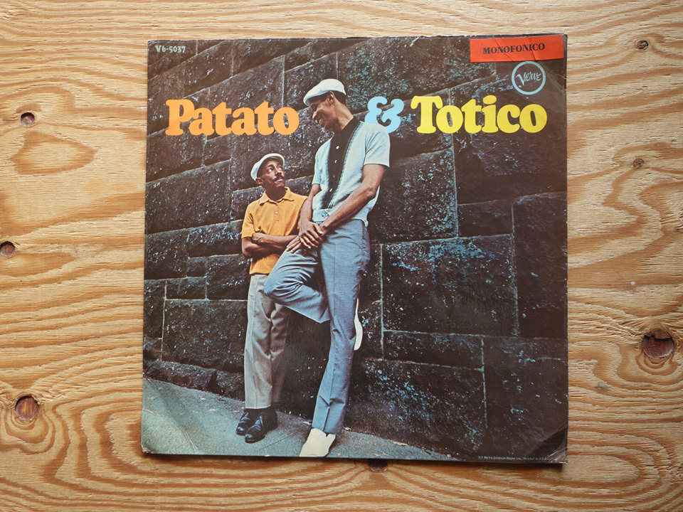 ブラジル盤 / 両溝 / mono / オリジナル盤 / Patato & Totico（アルセニオ・ロドリゲス）/ V5037（Verve）m_画像1