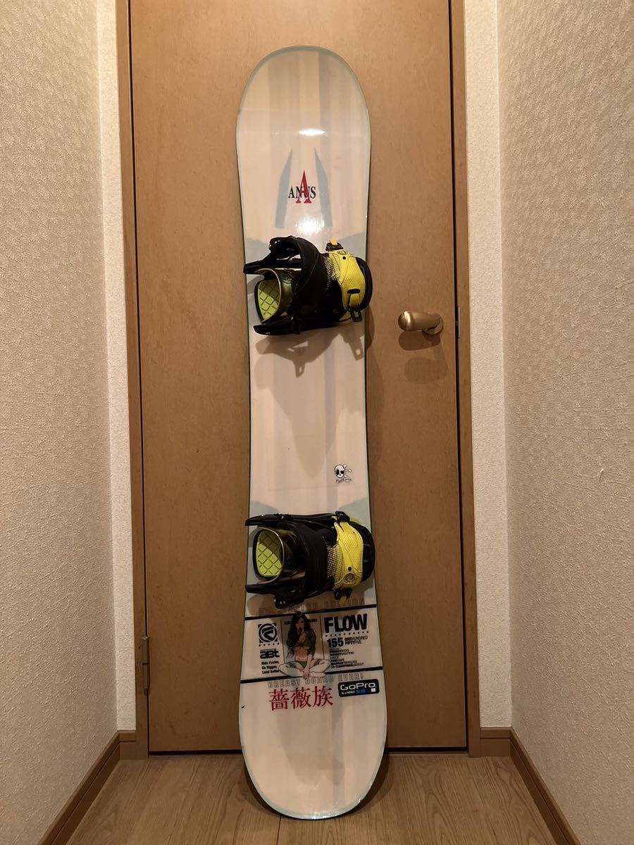 新入荷 155cm TWIN スノーボード＆ビンディングセット バートン BURTON