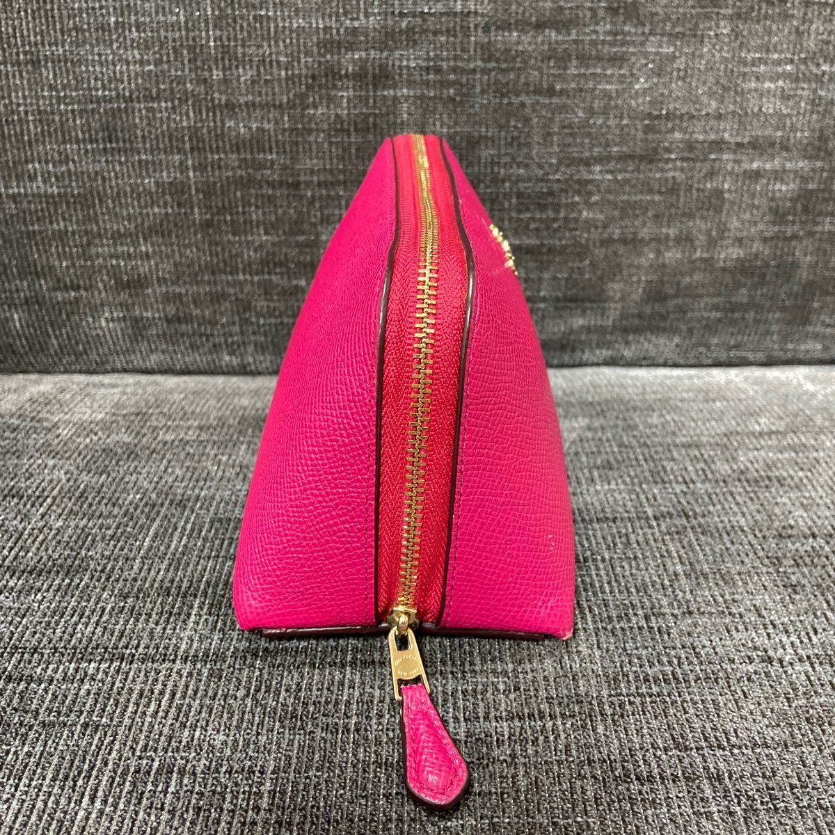 新品未使用 COACH コーチ 化粧ポーチ 化粧品入れ 小物入れ ピンク 訳