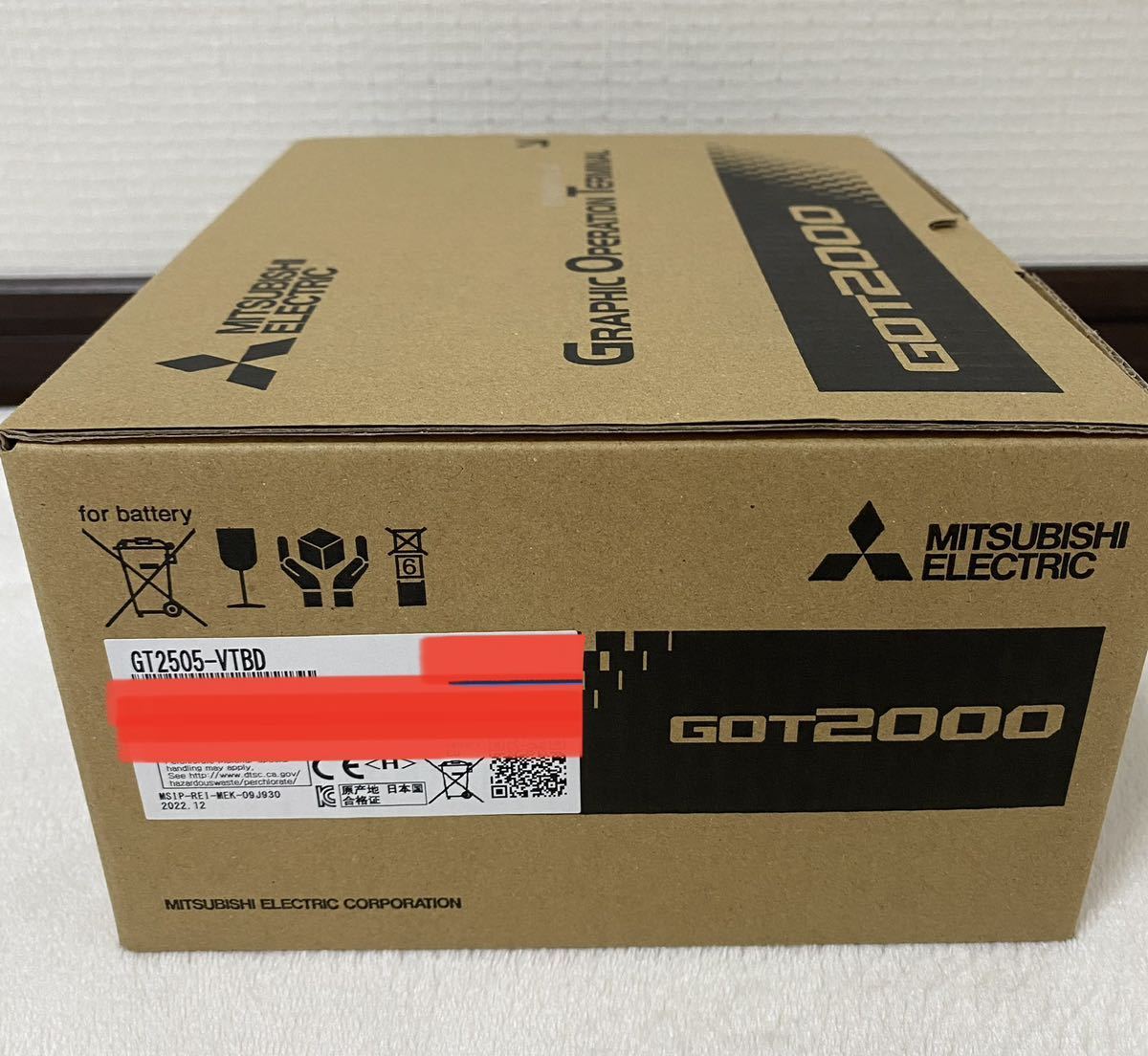 国内発送 新品 三菱電機 GT2505-VTBD タッチパネル 2022年製 main