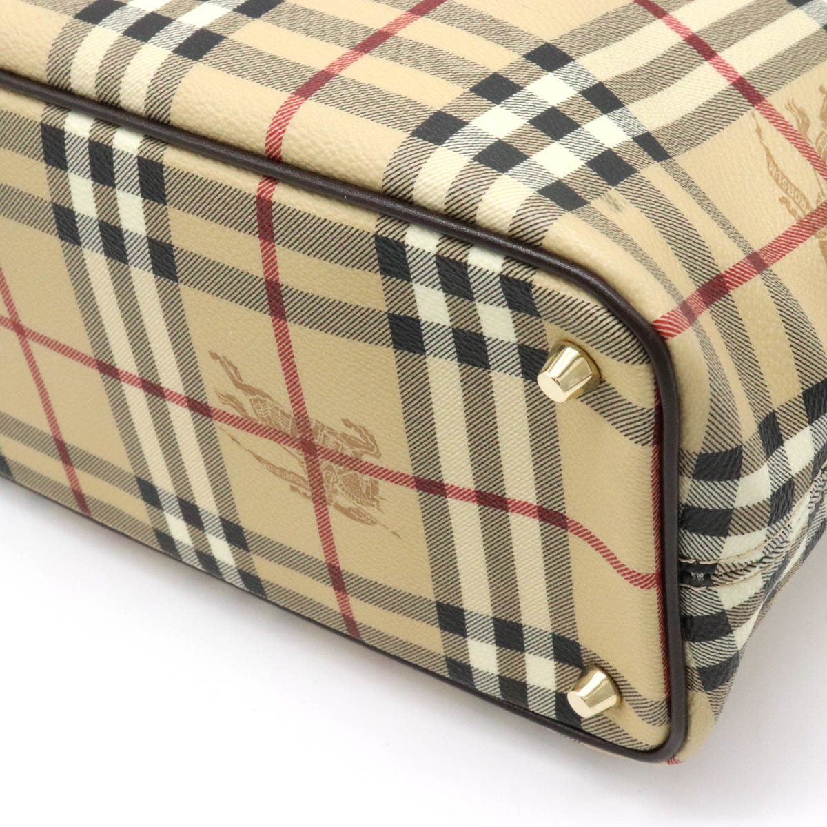 BURBERRY バーバリー ノバチェック トートバッグ ショルダートート
