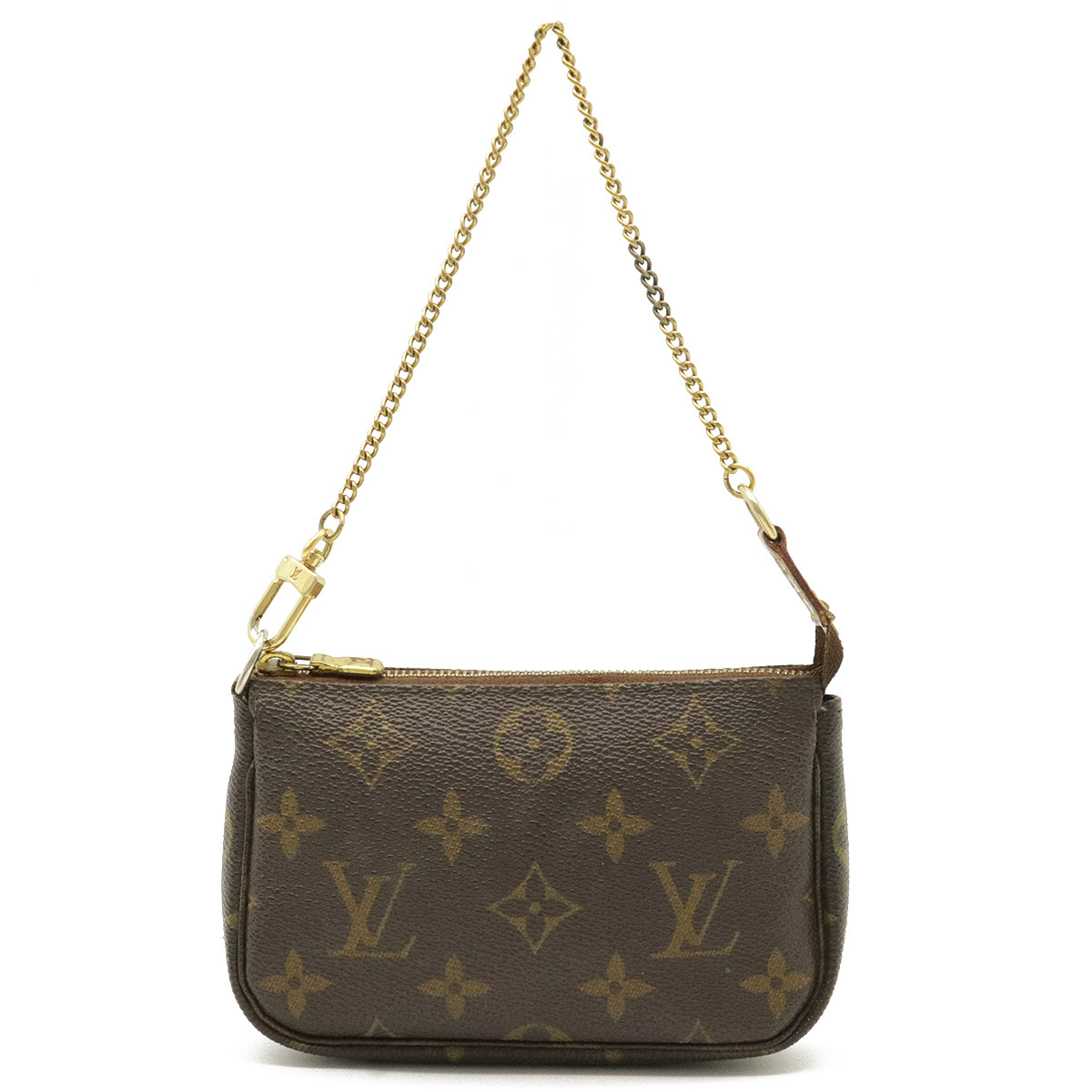 華麗 LOUIS VUITTON ルイ ヴィトン モノグラム ミニポシェット アクセ