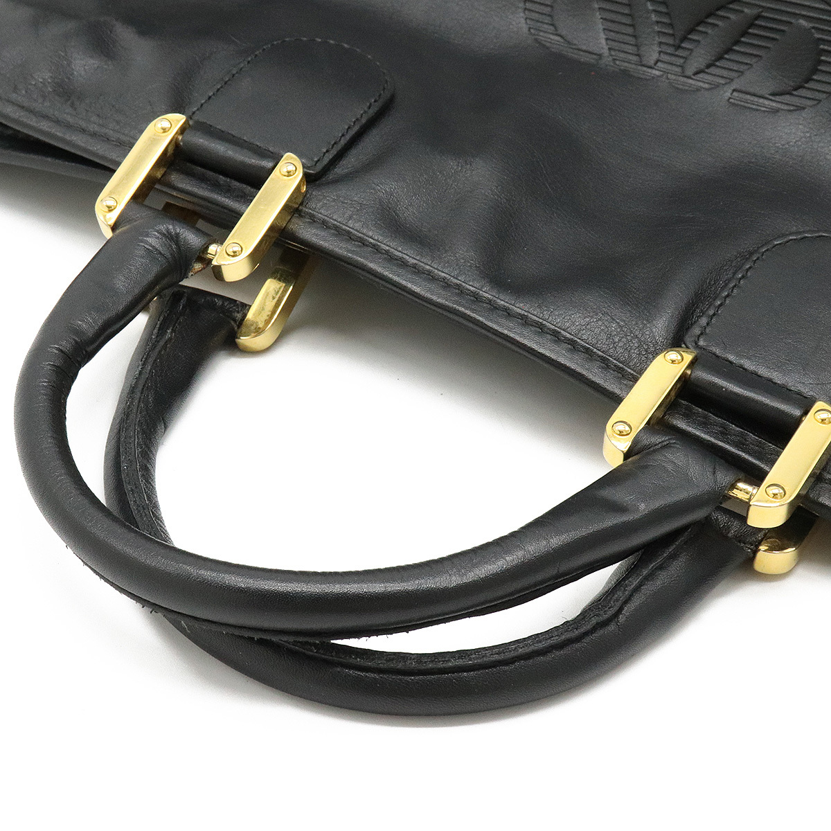 □定番□LOEWE/ロエベ/アマソナ/ボストンバッグ/トラベル/ブラック/黒