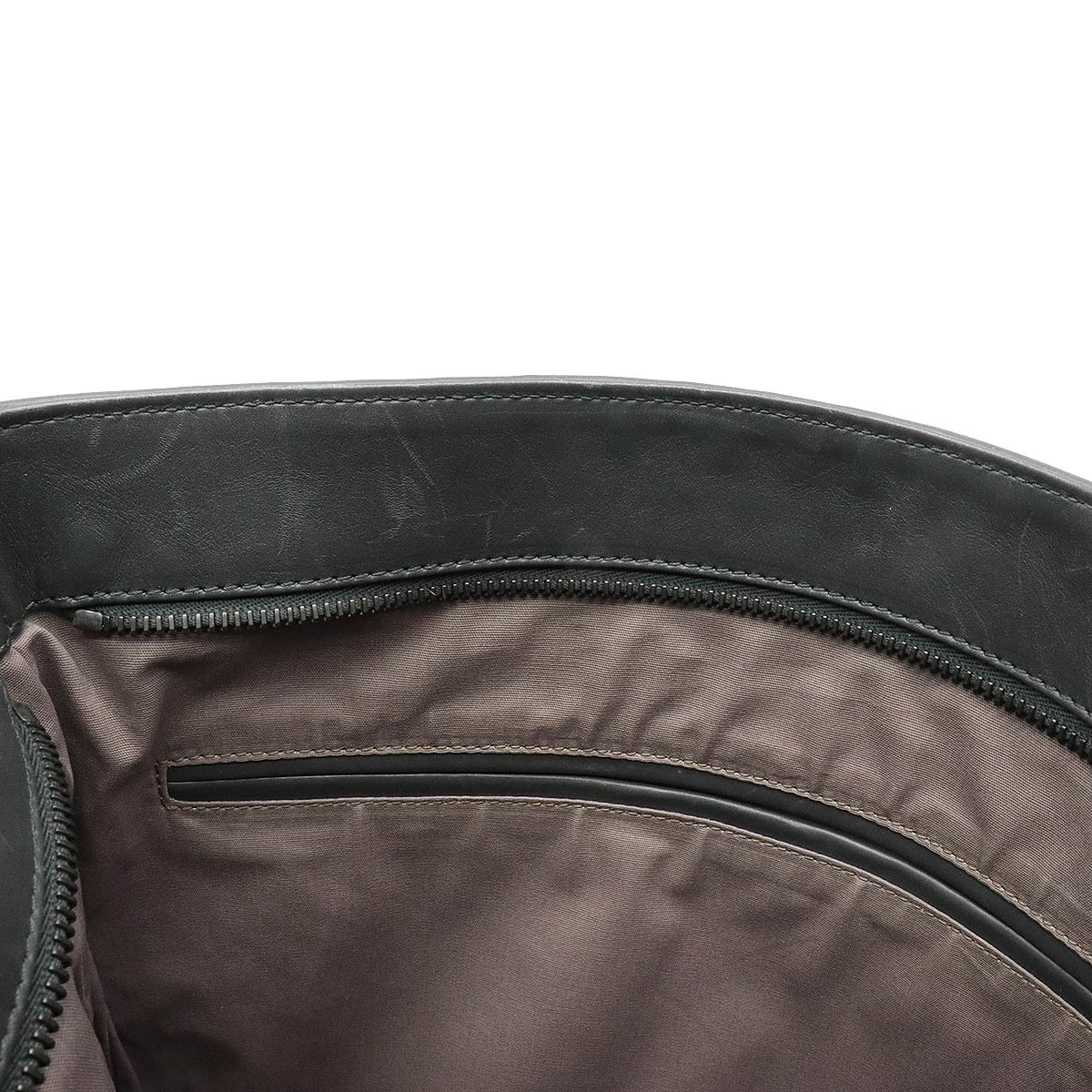 BOTTEGA VENETA ボッテガ ヴェネタ ボッテガベネタ イントレチャート ショルダーバッグ ダークグレー_画像6