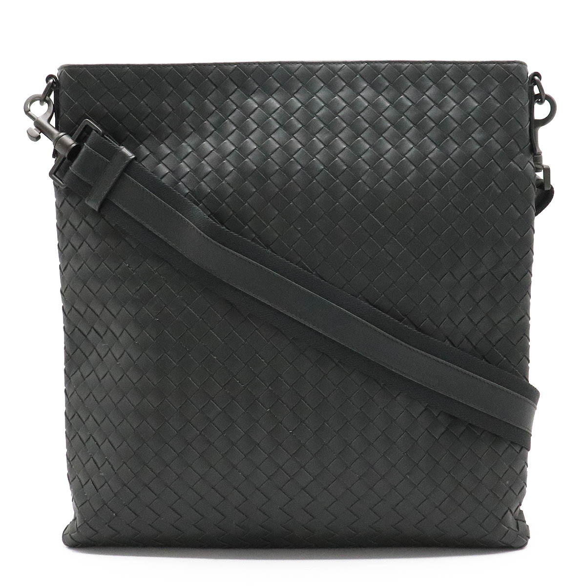 50%OFF ボッテガベネタ ヴェネタ ボッテガ VENETA BOTTEGA イントレチャート ダークグレー ショルダーバッグ ショルダーバッグ