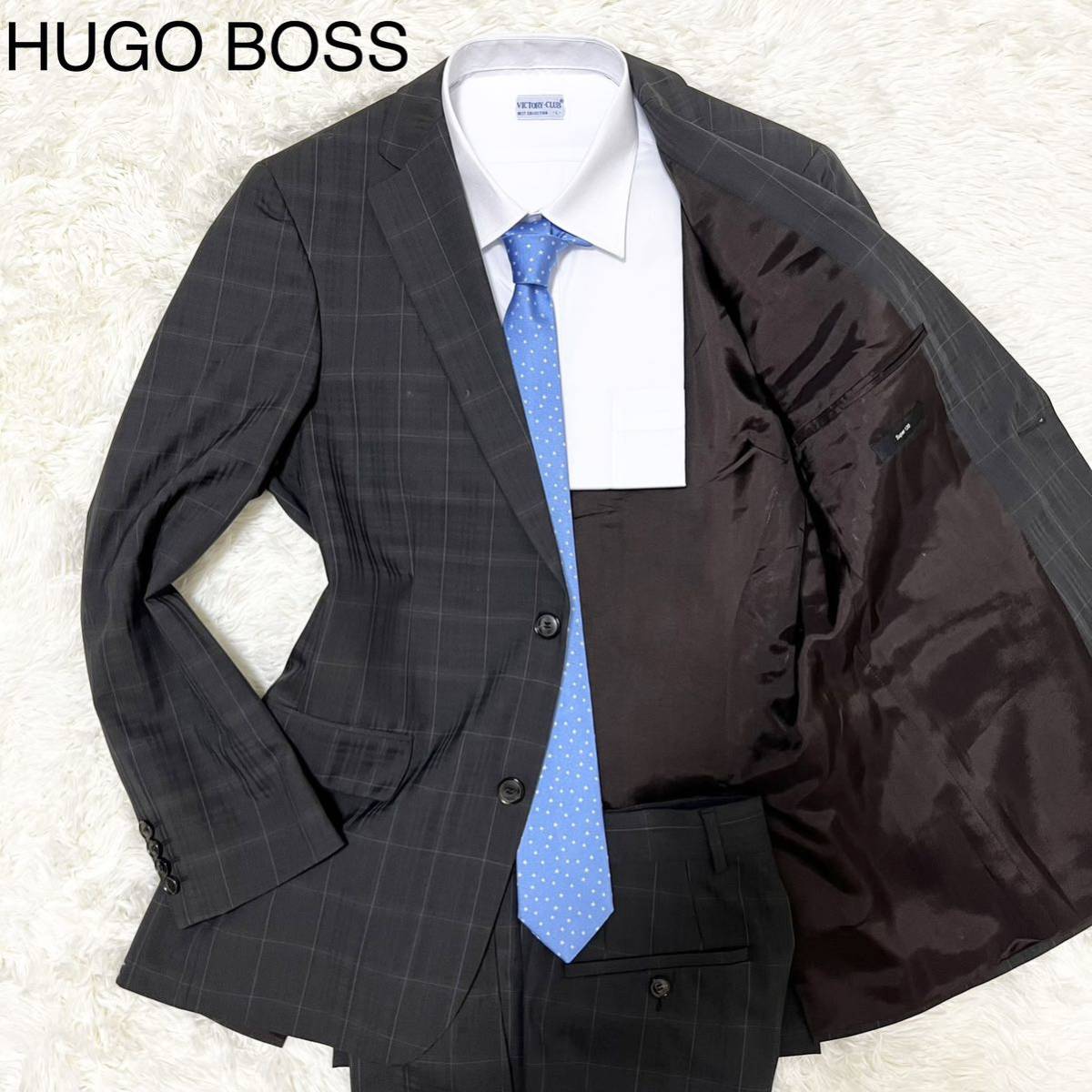 オプティミスティック 【美品】HUGO BOSS スーツ ジャケット - スーツ