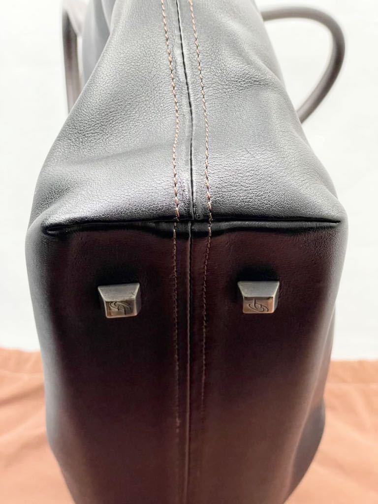 逆輸入 ブラック× トートバッグ カミーユフォルネ 極美品 ダーク