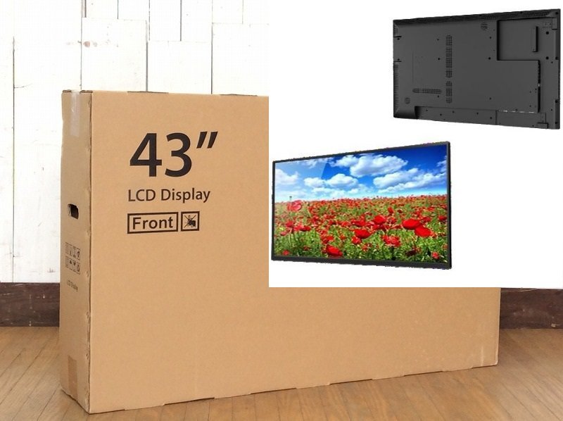 [ new goods unopened / digital signage for 43 -inch LCD display /P430HVF01.0]① digital signboard 