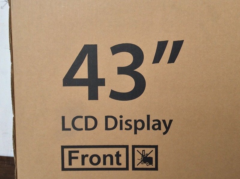 [ new goods unopened / digital signage for 43 -inch LCD display /P430HVF01.0]① digital signboard 