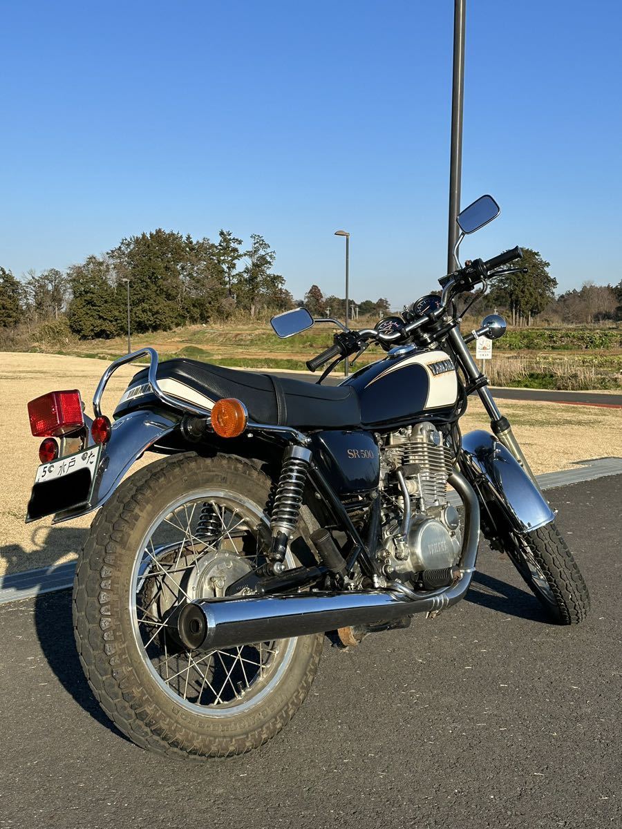 【希少】ヤマハ SR500 初期型 2J2フルノーマル【旧車】_画像5