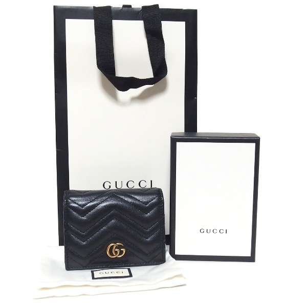 気質アップ 二つ折り GGマーモント コンパクトウォレット