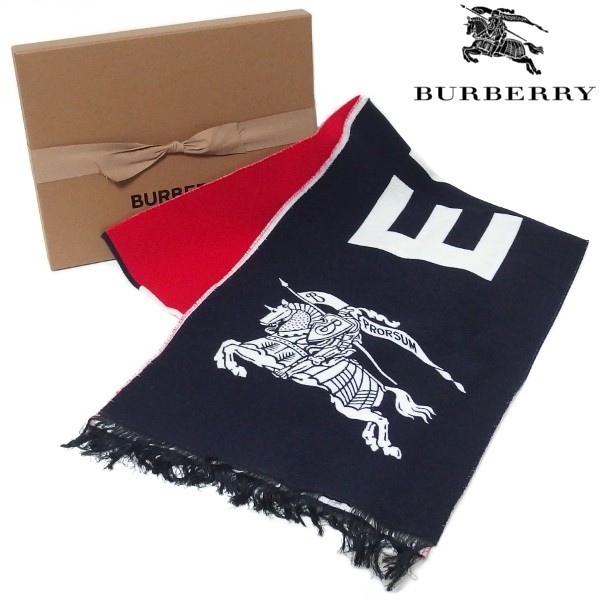 新作入荷!!】 ウール ロゴ 黒×赤 Scarf Logo Wool Montage ENGLAND