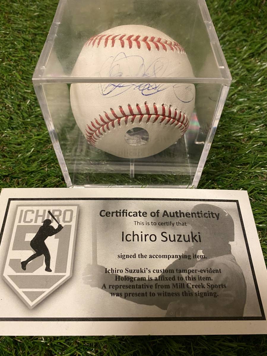 イチロー フルネームサイン 直筆 mill creek sports ICHIRO 大谷 イチロー フルネームサイン 直筆 mill creek sports ICHIRO 大谷