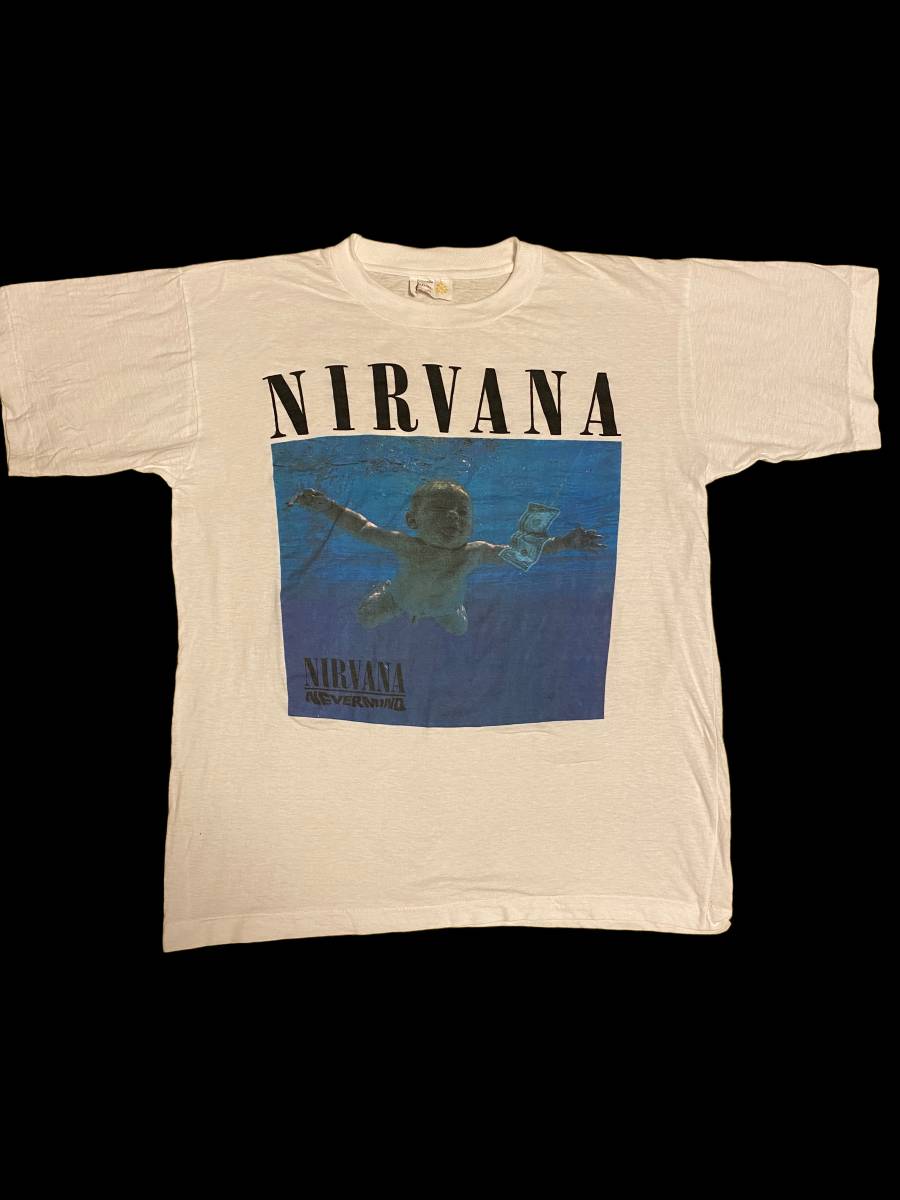 NIRVANA 90ｓVINTAGE NEVERMIND ニルバーナ ビンテージ ヴィンテージ ツアー Ｔシャツ バンドＴシャツ ニルヴァーナ  KURT カートコバーン