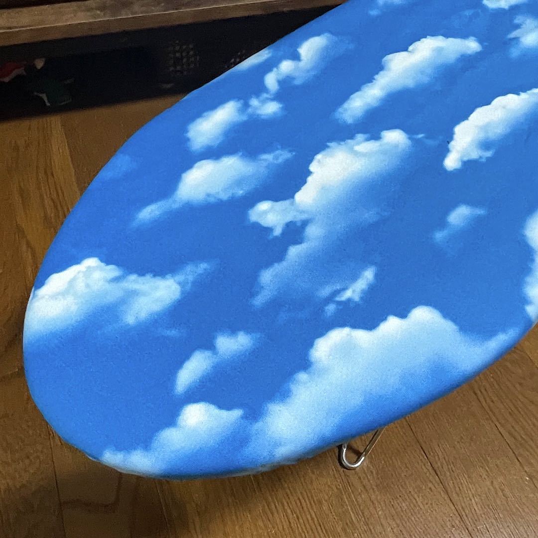 爽やかな空と雲の柄　舟型アイロン台カバー　ハンドメイド_画像8