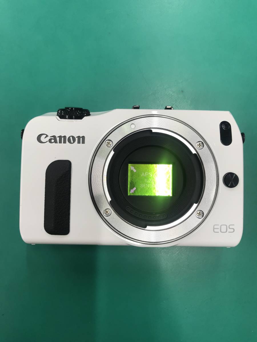 キヤノン EOS M ホワイト 店頭展示 模型 モックアップ 非可動品 R00446_画像1