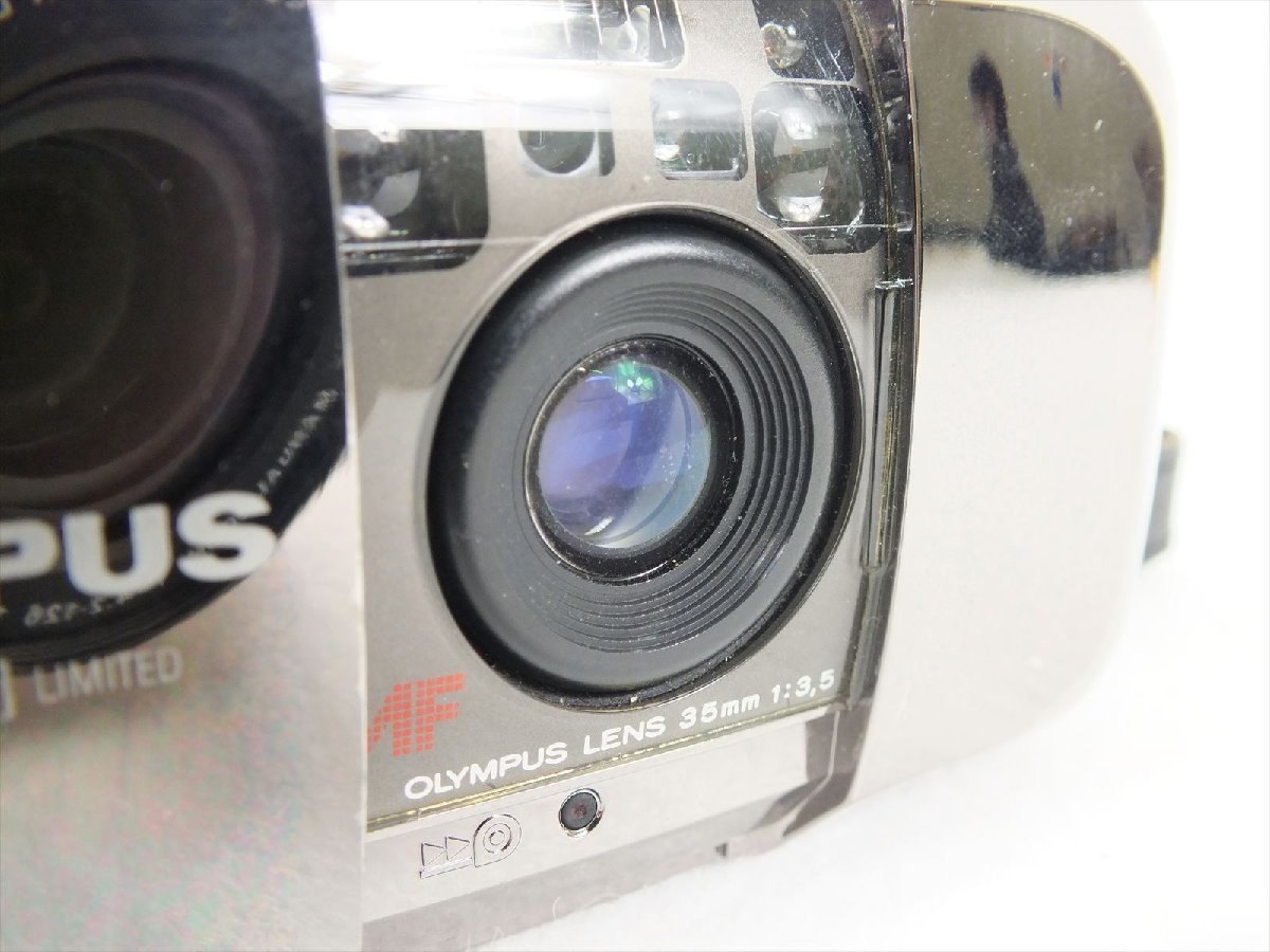 ♪ OLYMPUS オリンパス μ LIMITED EDITION 50 コンパクトカメラ 35mm 3.5 000 WORLDWIDE シャッター切れOK 中古 230111E3139の画像5