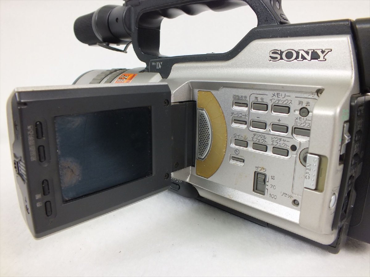♪ SONY ソニー DCR-VX2000NTSC ビデオカメラ 中古 現状品 230111G6218の画像10