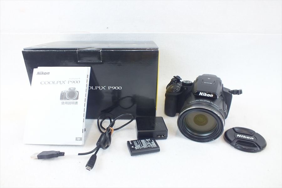 ☆ Nikon ニコン COOLPIX P900 デジタルカメラ 4.3-357mm 2.8-6.5 取扱