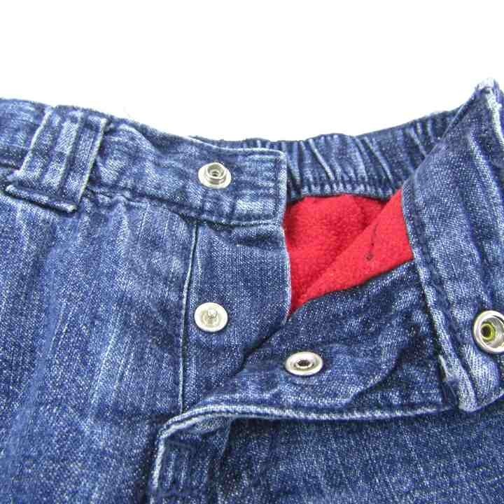  baby Gap reverse side nappy Denim shorts patchwork for boy 70 size blue baby child clothes babyGAP