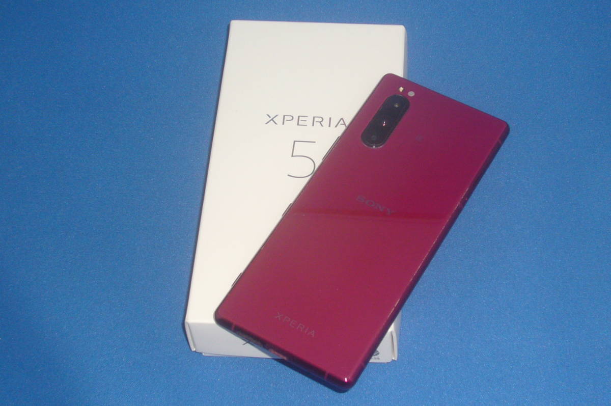 【美品】国内版SIMフリー XPERIA 5 （J9260） 128GB/6GB