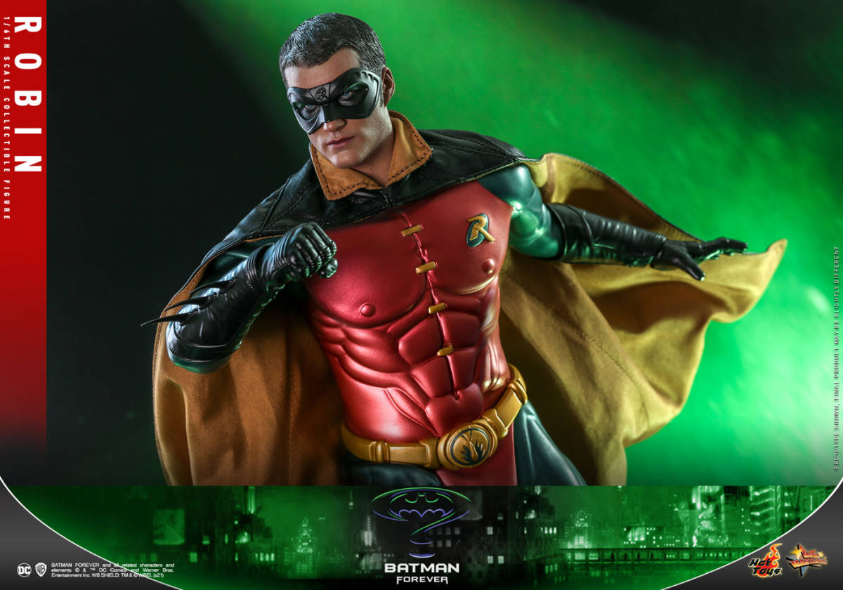 直販卸値 新品未開封ホットトイズ MMS594 『バットマン フォーエヴァー』 ロビン 1/6 フィギュア Batman Foreveｒ コミック、 アニメ