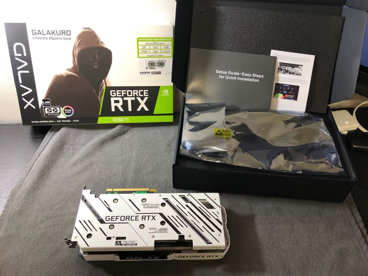 GALAKURO NVIDIA GEFORCE RTX 3060 Ti 搭載 