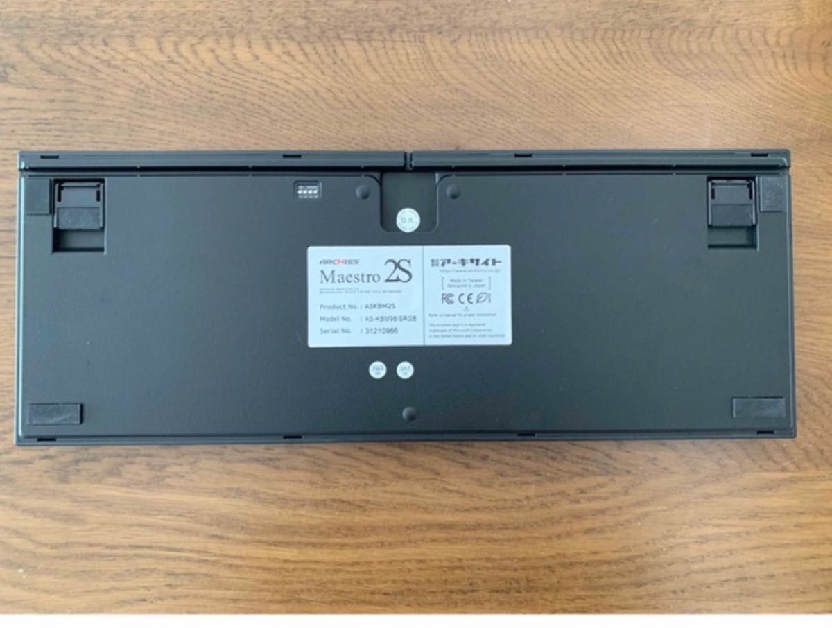 アーキス 省スペース メカニカル キーボード Maestro2S パソコン周辺