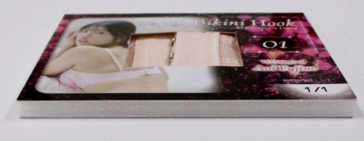 メーカー 一覧 1of1【藤乃あおいVol.2】1/1 ビキニホックカード01 Bikini Hook は行