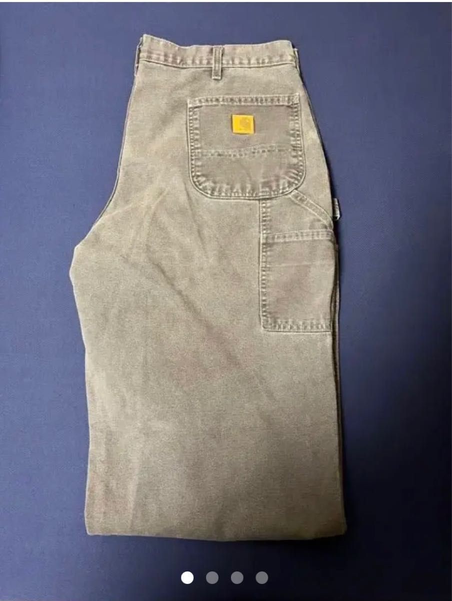 日本限定 / ダック地 Carhartt ペインターパンツ W40 古着 ニカラグア