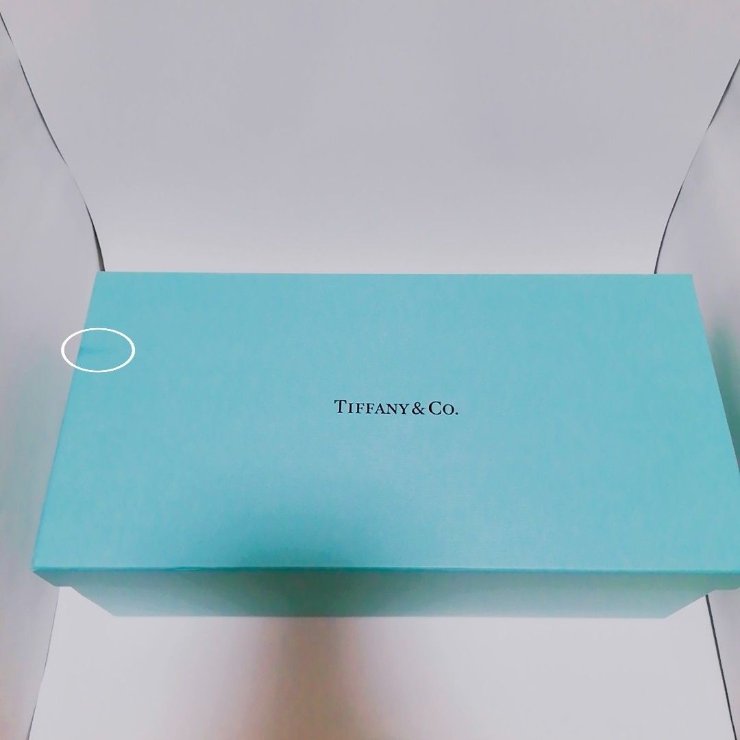 送料無料【新品未使用】ティファニー　Tiffany プラチナブルーバンド　ペアマグカップ