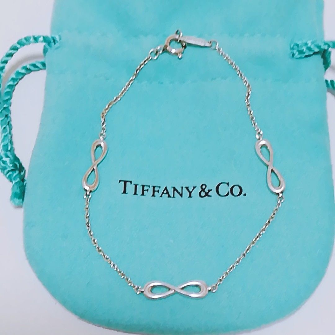 【代引可】 送料無料【希少】TIFFANY&Co ティファニー インフィニティ ブレスレット