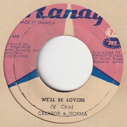 【SKA】Come On Baby / Creator & Norma - We'Ll Be Lovers / Creator & Norma [Randy's 2nd (JA)] ya148_画像2