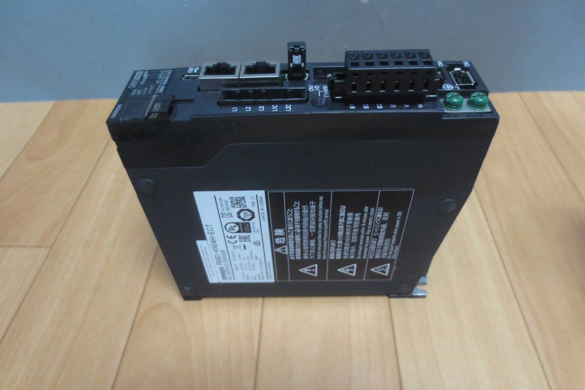 ●OMRON R88D-KN04H-ECT AC SERVO DRIVER ● ACサーボドライバ●21Z●_画像5