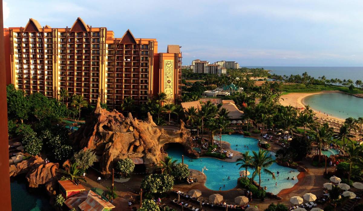 ハワイ ディズニー ホテル アウラニ コオリナ 宿泊 予約済 譲渡 HAWAII AULANI Disney HOTEL_一番遊びやすいプール♪最深1.5Mくらいです