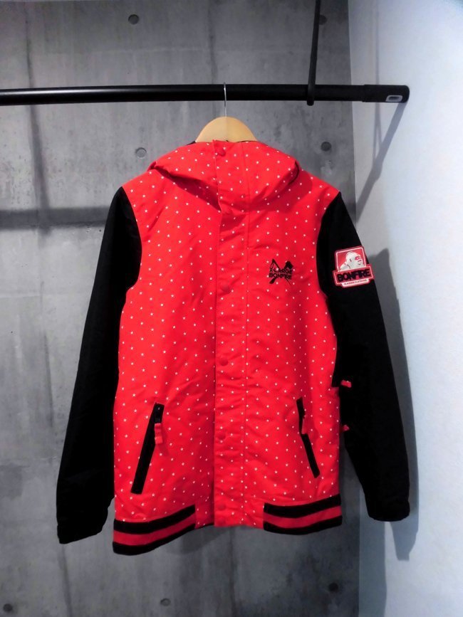 X-LARGE × BONFIRE YETI SNOW JKT 星柄 S スノボ www