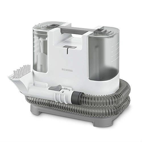 送料無料 アイリスオーヤマ リンサークリーナー 自動ポンプ式 布製品洗浄機 水と空気の力で汚れを吸い取る 温水対応 掃除機